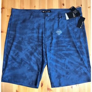 Travis Mathew Dock Head Shorts Mens 42 Blue Insignia Hybrid Golf‎ Casual 0445